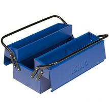 Boîte Porte-Outils 2 Poignées Et 3 Plateaux 400x210x190mm 902021 Irimo