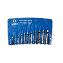 Irimo - Clés à pipe double 6x6 dans une pochette, 12 pcs