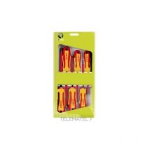 IRIMO juego 6 destor 1000v 459v-6-c , Juego 6 Destornillador 1000V 459V-6-C de la marca Bahco.