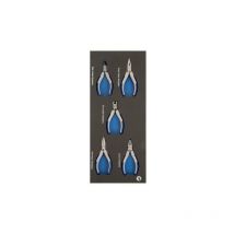 Module mousse 1/3 Pinces de précision - 5 pièces - Irimo