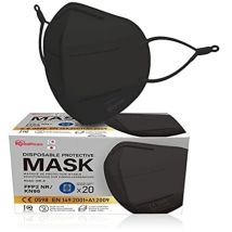 Set di 40 mascherine chirurgiche monouso, Taglia l, 3 strati, bfe 98%, Confezionato singolarmente, Elastico anti-irritazione - Disposable Medical
