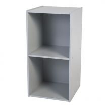 Mobili per bambini, Libreria, Organizzatore di giocattoli, 2 ripiani fissi, Multifunzionale, Design, Asilo nido, Camera da letto, Scuola - Kids cube
