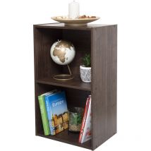 Iris Ohyama, Armadietto, Libreria, Armadietto con 2 Ripiani, Grande Capacità, Multifunzionale, Robusto Ufficio, Camera da Letto, Soggiorno - Office