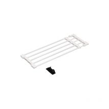 Teleskoptrockner, 5 Stäbe 65 / 95 cm, Ohne Befestigung, Badezimmer, Einfache Montage, Ankleidezimmer - Telescopic Storage Rack H-J-NST65 - Weiß