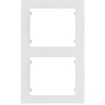 Iris plus Rahmen 2 vertikale Elemente weiß BJC 18112