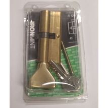 Blocco ottico centrale SAG con pomolo SP84-42-42 – Ottone e POM – Iron Mint