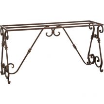 Iron table base L148xPR41xH76 cm