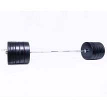 Iron Man - Ironman 200kg Olympic Bumper Weight Set with 86' Olympic Weight Bar