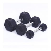 Rubber Coated Hex 2.5kg Dumbbell Pair - Ironman