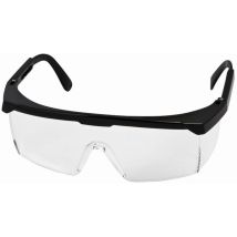 IRONSIDE Schutzbrille Klar mit schwarzem Rahmen 168mm 99mm 0.048kg