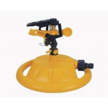 Irrigatore a settore in abs a battente 0 - 360° con base da giardino (17277)
