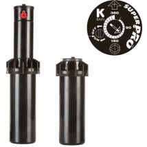 Irrigatore pop-up k-rain super pro dinamico da 3/4 s075 ugello 2,5 - attacco 3/4, alzo cm. 10