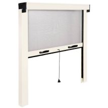 Irs Moustiquaire Enroulable Verticale Pour Fenêtre - 80x160 - Blanc
