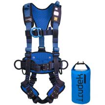 Irudek Wind Blue 4 Absturzsicherungsgurt - S/M - Schwarz / Hellblau