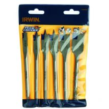 Wiertło łopatkowe kpl. 6szt. blaue Rille 4x 10, 13, 16, 19, 22, 25 mm - Irwin