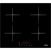 Empotrado Placa de Inducción 4 zonas 7600W 60cm Control táctil,Temporizador-4 fuegos Negra - Iseasy