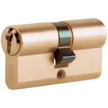 Iseo Serrature - Cylindre double profil Iseo 8209.35.65 100 mm (35 + 65) laiton 3 clA s