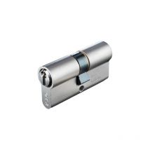 Cilindro sagomato 82099 iseo • ottone nichelato chiavi 3 camma din mm 70 35+35