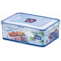Frischhaltedose 2,6 l – stapelbar – luftdicht – mikrowellengeeignet – transparent/blau