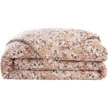 ISIS - Housse de Couette 140x200cm Gaze de Coton Motif Liberty