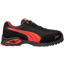 Puma Sicherheitshalbschuh madrid low S1PL fo sr 642740 Gr. 46 schwarz/rot - ISM