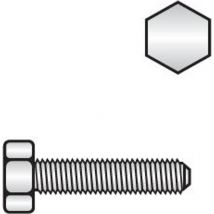 Reidl Iso 8676 Sechskantschrauben Gewinde Bis Kopf, Fein M 18 X 1,5 X 40, 10.9 Blank