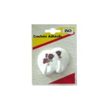 Crochet adhésif ovale assortis – Patère – Matières, Fixation patère – ISO
