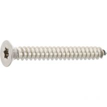 ISO14586 6.3x 19 Torx30 Edelstahl A2 Senkkopf-Blechschraube DIN7982C