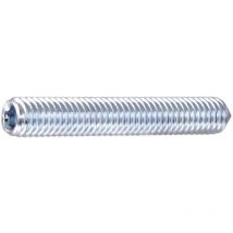 ISO4027 45H M10x 60 verzinkt Gewindestift mit Spitze Innensechskant (DIN914)