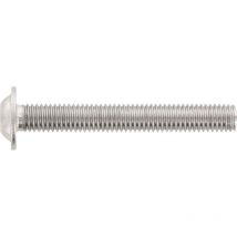 ISO7380-2 08.8 M 8x 20 verzinkt Linsenschraube mit Flansch TX40