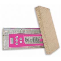 Biofib - trio Ep.100mm 1,25x0,6m R2,55 - Panneaux laine de chanvre, coton, lin - paquet(s) de 5.25 m²