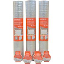 Confortex - isolant radiateur pack (3 rlx + 6 rlx double face)