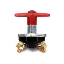 Forehill - Isolateur de Batterie à Clé Fixe de 200 Amp Interrupteur D'Arrêt Coupé Interrupteur électrique 12V / 24V Commutateur électrique Robuste