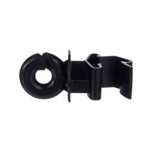 Isolateur annulaire noir – Pour câble, cordon et ruban jusqu'à 10 mm – AKO