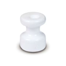 Isolateur céramique Fanton diamètre 19mm Blanc 84031