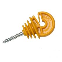 Gemi Elettronica - 100 Isolateurs Pour Piquets En Bois Clôture Électrique Clôture Électrifiée Pour Animaux Sangliers Chien Vaches Chevaux