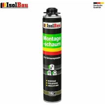 Isolbau - B2 Pistolet mousse mousse de montage 1 k Construction 1 Boîte de 750 ml mousse de polyuréthane