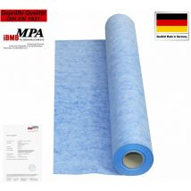 Isolbau - Membrane d'étanchéité 15m2 Membrane d'étanchéité Tapis de découplage 0,67mm 00g/m2 Salle de bains du balcon