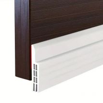 Gabrielle - Isolierender Türboden 100cm Weiß - Türisolierung Extra Stark Klebend - Maximal Kälte isolierender Türzugluftstopper