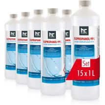 Höfer Chemie Gmbh - 15x 1 l Isopropanol 99,9% in 1 Liter Flaschen