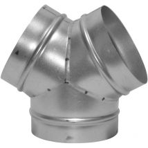 Joncoux Culotte « y » pour raccordement sur conduits flexibles dac 100 mm