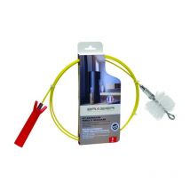 Isotip Joncoux - isotip Kit deshollinador - Pellets especiales - Cepillo de nylon flexible Ø80 mm - 001817