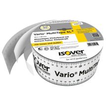 Isover Vario Multitape Sl + Klebeband Mit Geteiltem Abdeckstreifen 25m X 60 Mm