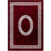 Plus - ispa - Tapis Baroque (Rouge - 80x150cm)