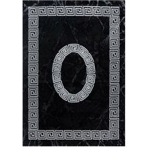 Plus - Ispa - Tapis Baroque (noir - 160x230cm)