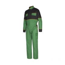 Issaline - 7070-027 Bicolor Grün/Schwarz Arbeitsoverall xl