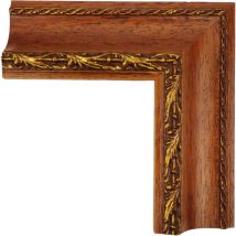 Italia cornici Cadre mural en bois pour tableaux avec cadre couleur cerise 50x70 cm fabriqué en Italie