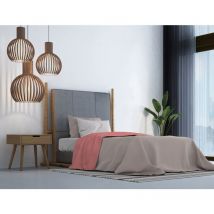 Completo letto Trendy Chic, Corallo, Singolo - Italian Bed Linen