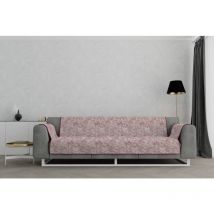 Copridivano Antiscivolo Glamour, Bordeaux, 4 Posti - Italian Bed Linen