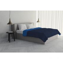 Piumino Estivo, Microfibra, Blu Scuro/Royal, 2 Posti - Italian Bed Linen
